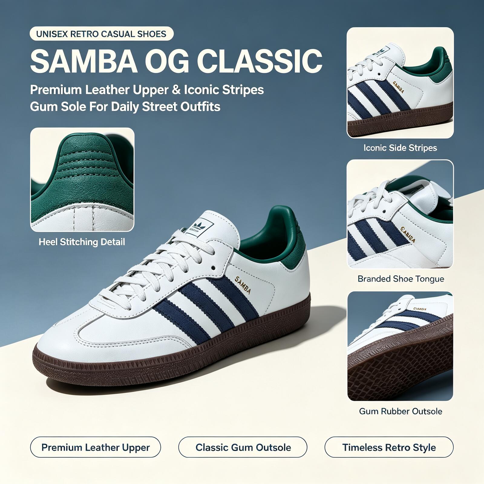 Adidas Shoes Samba - Tênis Oficiais Adidas SAMBA OG Low