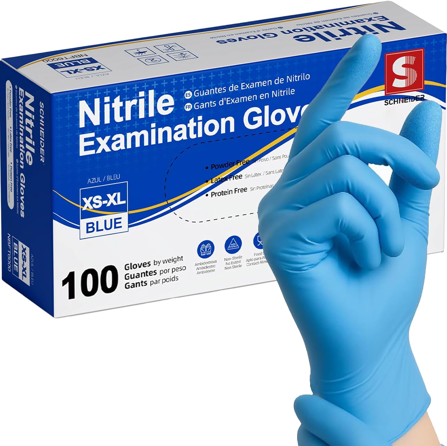 Exam Glove Nitrile - Luvas de Exame em Nitrila de