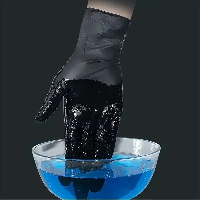 Luvas Descartáveis Pretas Unis - Latex Disposable Glove avaliação e preço