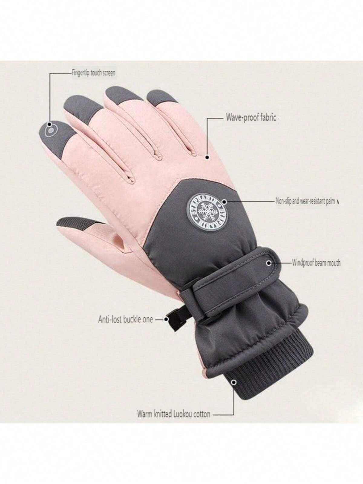 1 par de luvas de esqui de inv - Winter Glove Insulated avaliação e preço