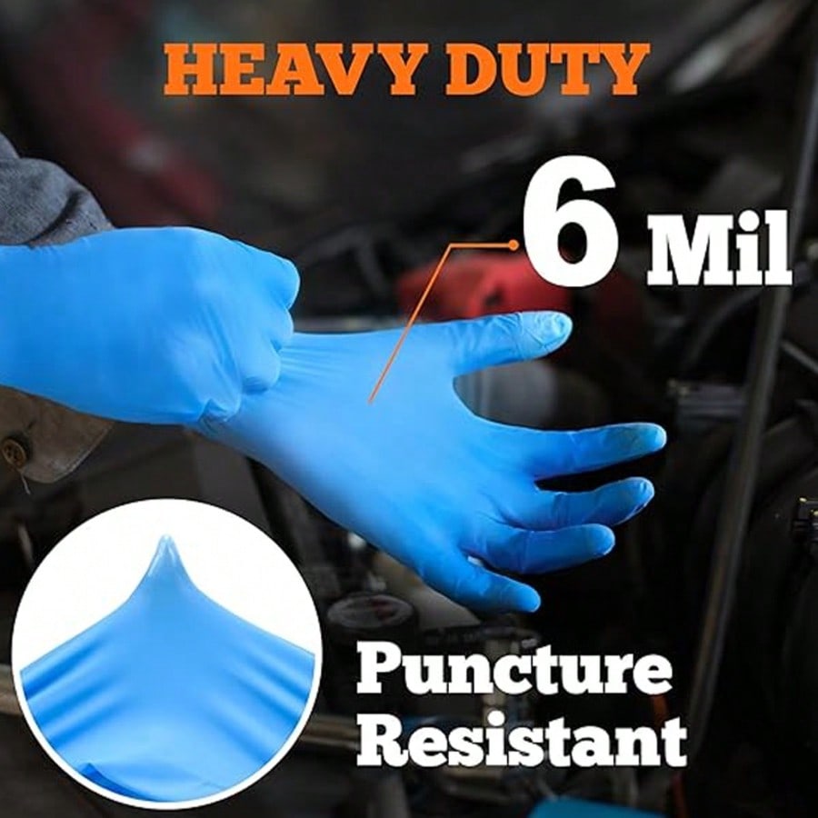 100 luvas descartáveis de nitr - Rubber Glove Cleaning avaliação e preço