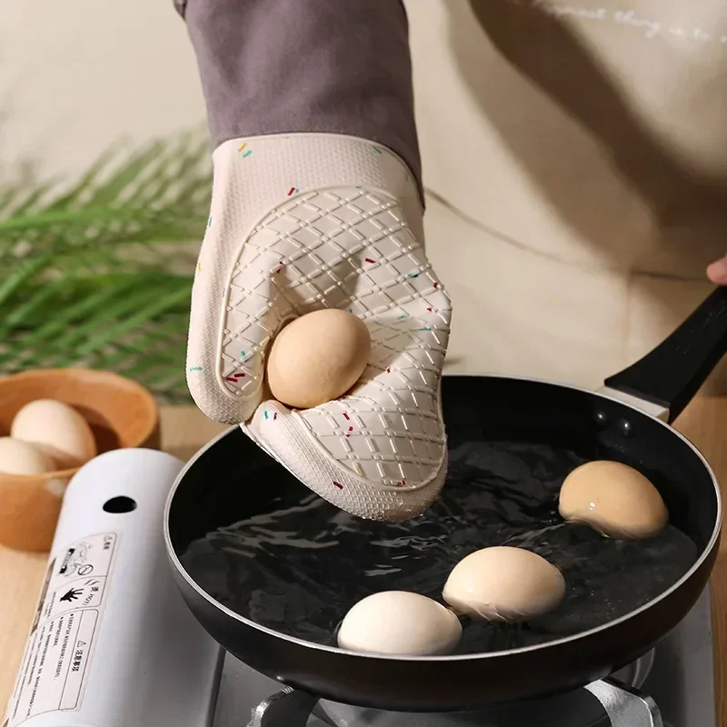 Luvas de Silicone Resistentes  - Oven Mitt Silicone avaliação e preço