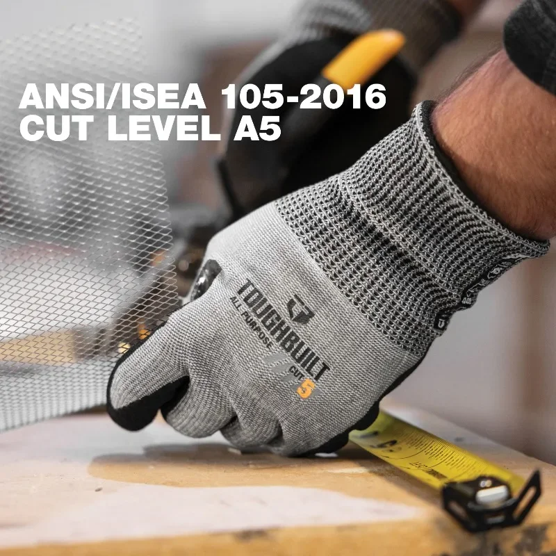 Toughbuilt TB-P2-112-5-L nitri - Cut Resistant Glove avaliação e preço